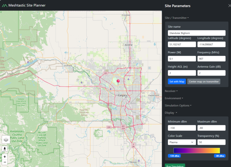Meshtastic Site Planner
